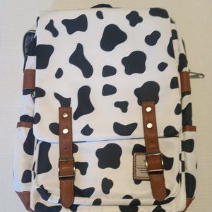 Cow Print Large Bag, Laptop  Bag, Diaper Bag